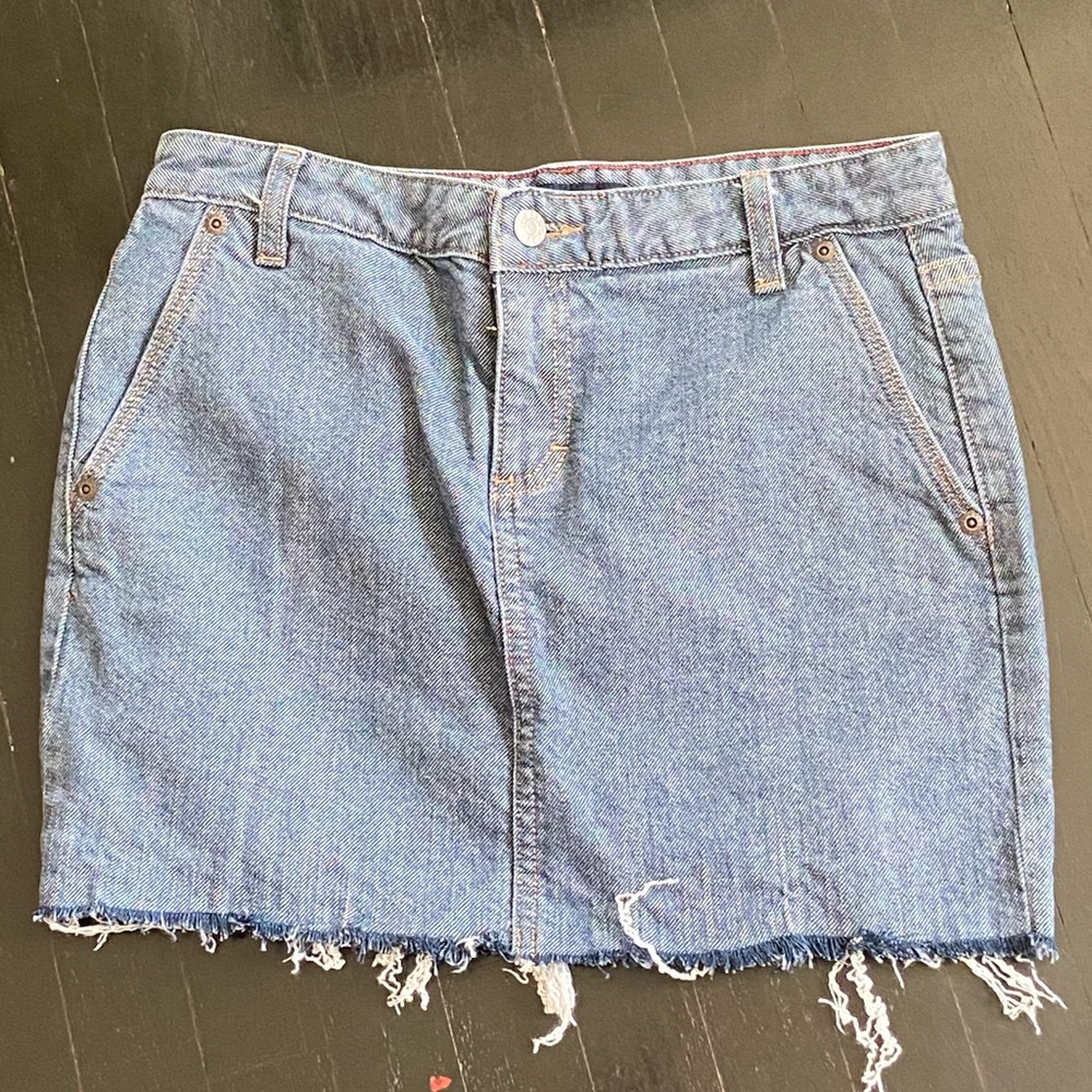 denim skirt